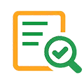 Transparent terms before signing icon